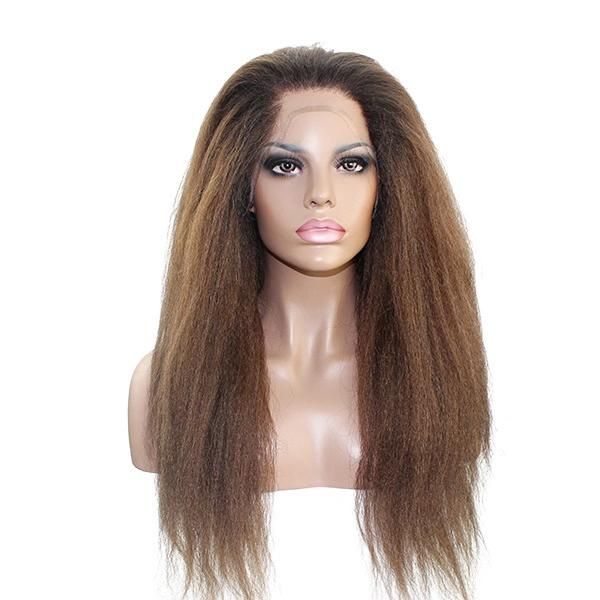Indian Long Hair Custom Kindly Curl Natural Human Hair Toupee