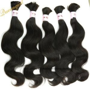Body Wave Micro Braids on Head Virgin Brazilian Hair Bulk Extension