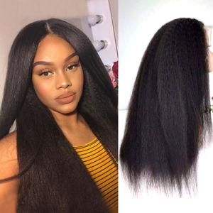 Kinky Straight Coarse Straight Lace Front 13&quot; by 4&quot; Wig