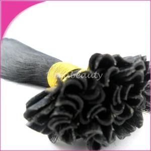 Top Quality 100% Unprocessed U Tip Extensions Human Hair Fusion Pre Bonded