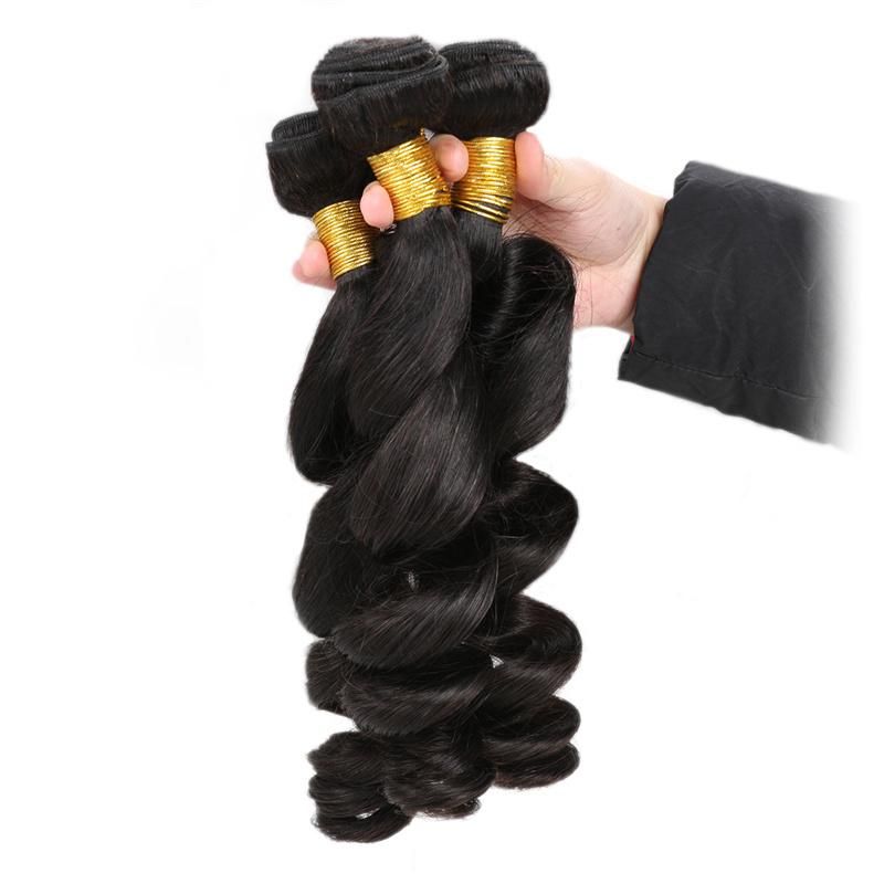 Wholesale Factory Price Brazilian Virgin Hair Loose Wave Hair Bundles