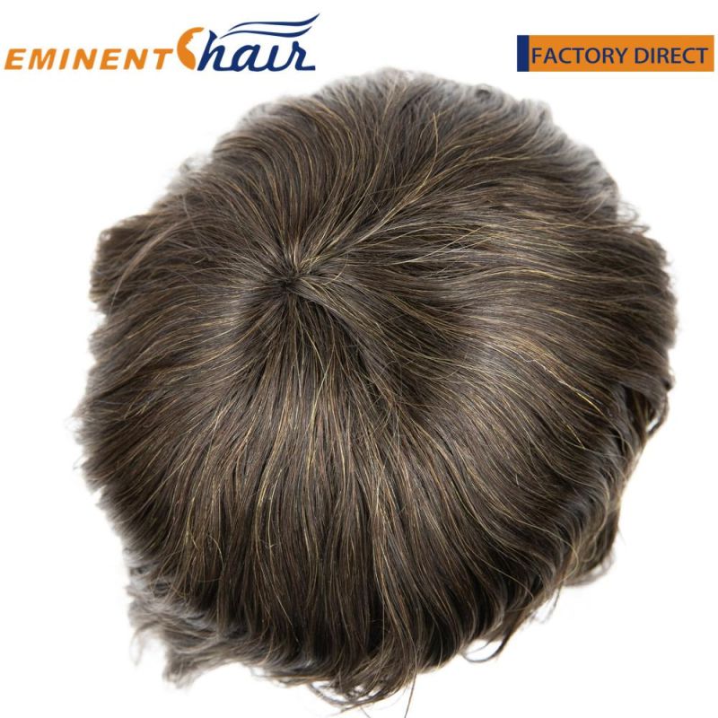 Custom Made Human Hair Women′s Integration Toupee