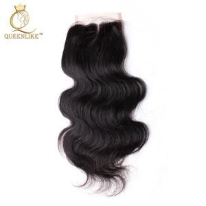 Burmese Raw Human Unprocessed Virgin Natural Hair Closure