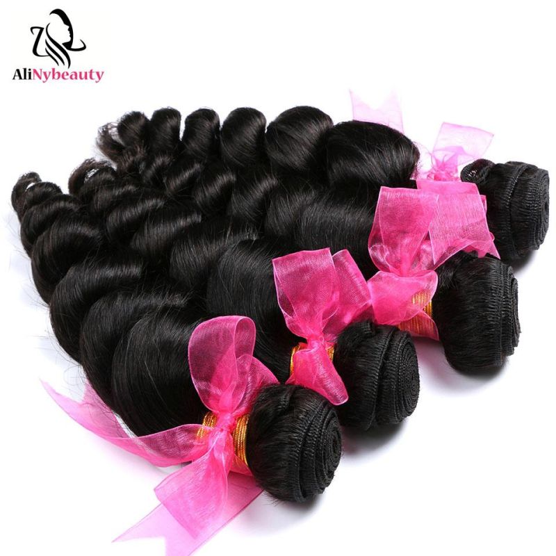 Unprocessed Double Drawn Raw Virgin Hair Brazilian Loose Wave