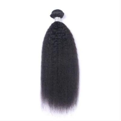 Riisca Natural Hair No Weft Kinky Straight Brazilian Virgin Human Hair