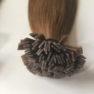 3# Pre Bonded Keratin Flat Nail Tip Virgin Remy Human Hair Extensions