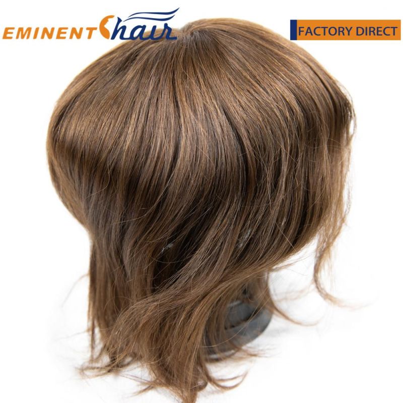 Human Hair Integration Women′s Hair Prosthesis Toupee