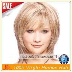 Full Lace Wig Short Hair Human Hair Wig