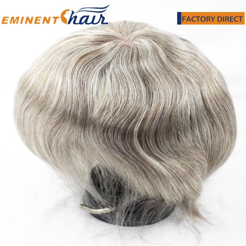 Remy Hair Custom Made Men′s Wig