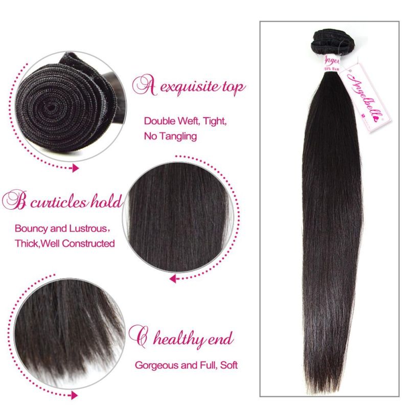 Angelbella Cheap Price Hair Weave Wholesale Unprocessed Virgin Peruvian Hair Bundle