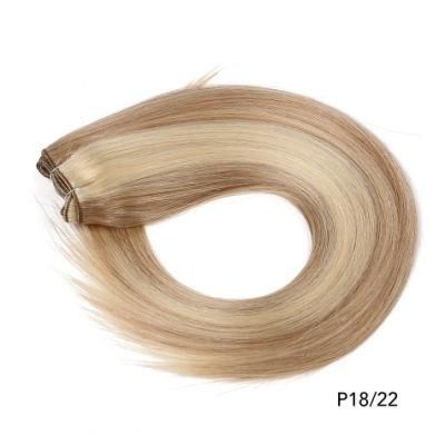 Double Drawn Ombre Color Virgin Remy Human Hair Weft Extension