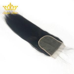 100% Remy Brazilian Human Hair 5X5 Lace Closure for Virgin Remy Hair