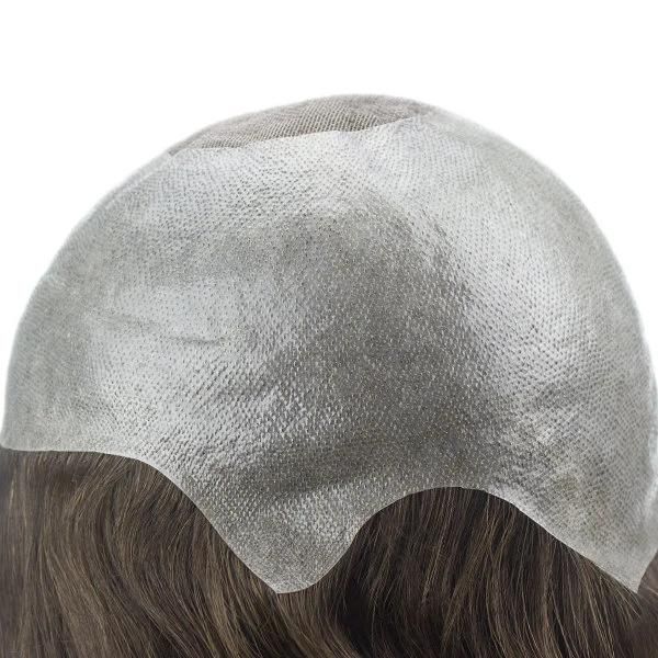 Long Hair Two Tone Colour Full Cap Natural Hair Toupee