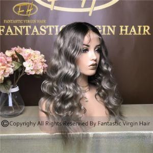 Luxury Chinese Virgin/Remy Human Hair Full/Frontal Lace Wig with No Shedding
