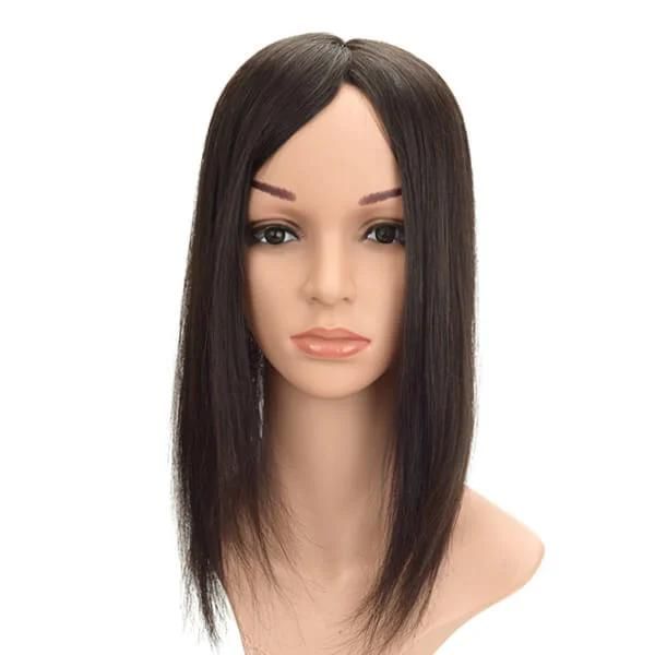 Custom-Made Wig French Lace with Clear PU Chinese Virgin Hair for Women New Times Hair