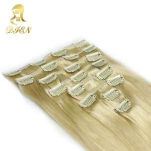 Natural Human Hair Tail Virgin Mongolian Hair Clip