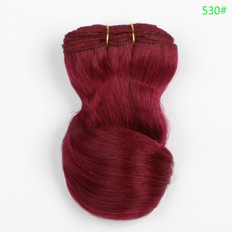 High Quality Clothing Doll Wig for America Girl Doll Wig Angora Wefts Goat Hair Cloth Doll Mohair Hair Weaving