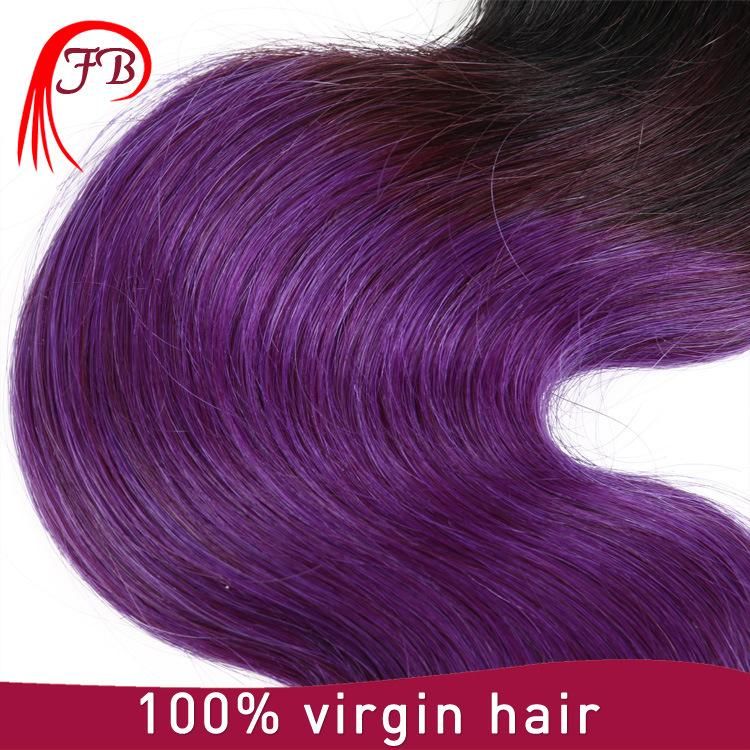 New Omber Body Wave Human Hair Remy Hair Weaving