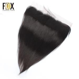 Remy 100% Indian Human Cuticle Aligned Raw Hair Frontal Closure