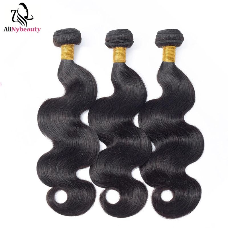 Top Quality Unprocessed Brazilian Virgin 100 Human Hair Weave Body Wave Natural Cuticle Aligned Hair