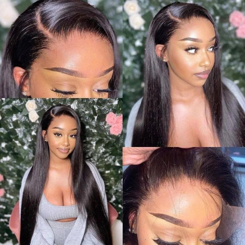 Wholesale 13X4 Lace Front Wig China Remy Hair 13X6 Full Lace Wig Black Brazilian Hair Lace Wig Human Hair Extensions