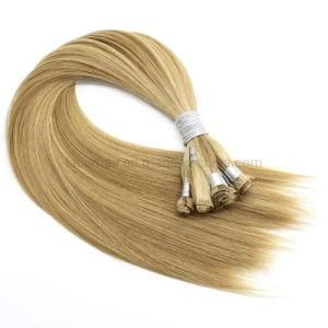 Top Quality Double Drawn Virgin Cuticle Aligned Russian Remy Hantied Hair