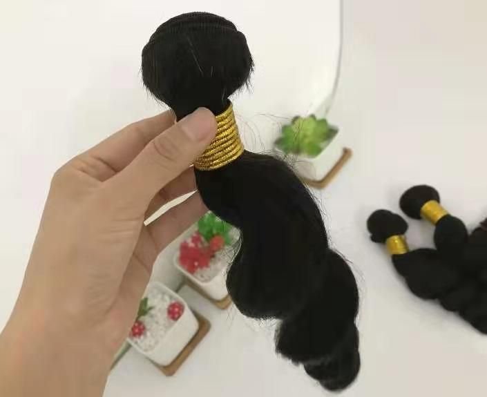 Large Stock Mink Hair Bundles Loose Wave Malaysian Human Hair Bundles
