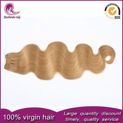 Good Thickness Coloured Hair Weave Chinese Virgin Human Hair