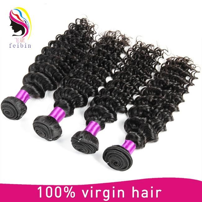 Deep Wave Unprocessed Remy Popular Brazilian Human Hair Extension