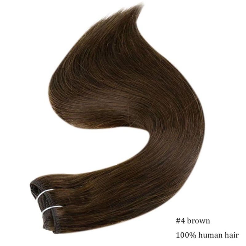 Hair Weft Extensions Human Hair 14-24" Soft Hair Bundles for Women Hair Weaves Hair Extensions