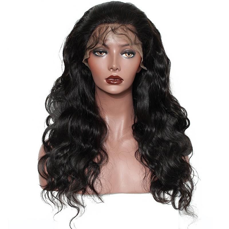 Pre Plucked Full Lace Human Hair Wigs Body Wave Transparent Lace Wig Glueless Brazilian Wig Remy