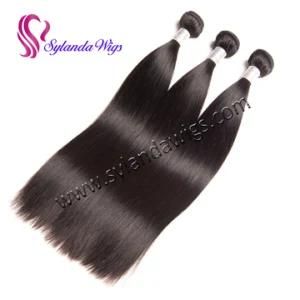 High Quality #1b Peruvian Human Hair Weft Remy Hair 3 Bundles/Pack with Free Shipping