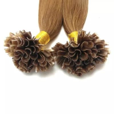 100PCS U Shape Keratin Glue Nail Tip Hair for Woman Extensions 3 Colors