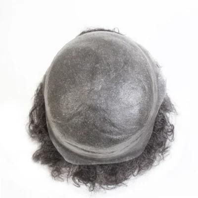 Custom Luxury Men&prime;s Super Thin Skin Base Invisible Wigs