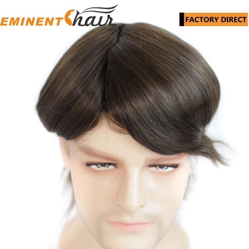 Apollo Instant Delivery Human Hair Men′s Stock Hairpieces