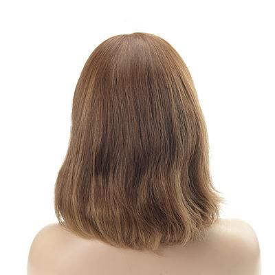 High Quality Mongolian Virgin Hair Kosher Hair Replacement for Women