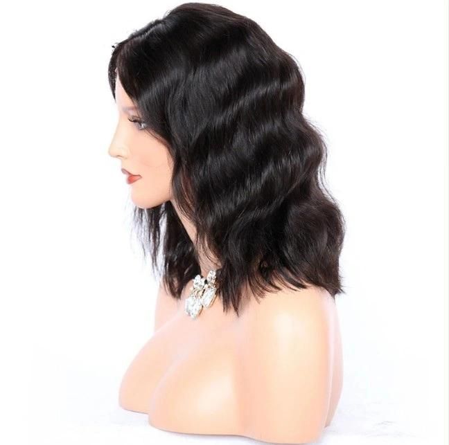 High Density Body Wave Virgin Human Hair Wig Indian Hair Lace Frontal Wig
