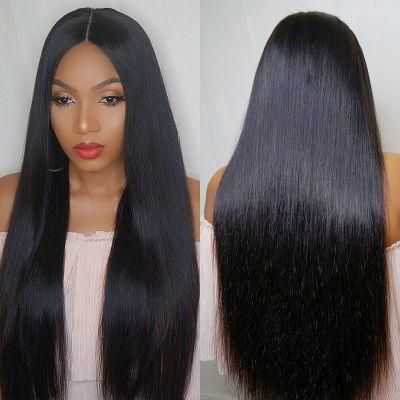 Alinybeauty 100% Human Hair Natural Straight 13*6 Lace Frontal Wig
