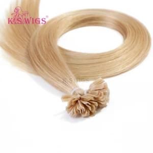 K. S Wigs High Quality Keratin Virgin Remy Hair Extension