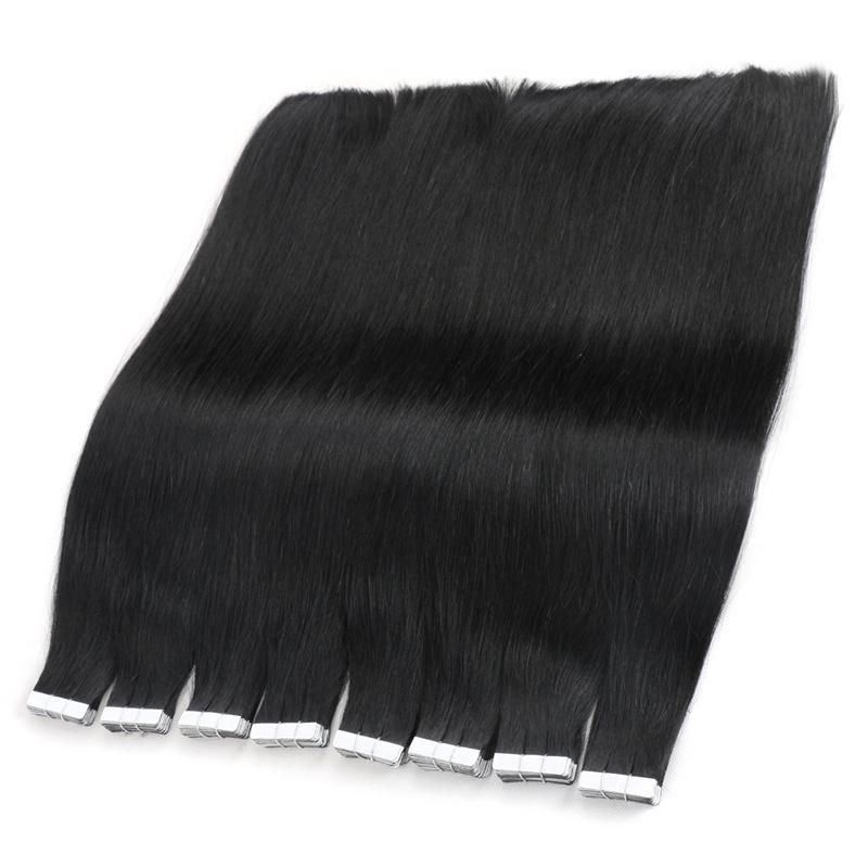 Factory Price Natural Color Double Drawn Tape Hair Extensions