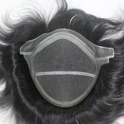 Mono - French Lace - Skin Fusion Base! Master Piece Men&prime;s Toupee Wigs