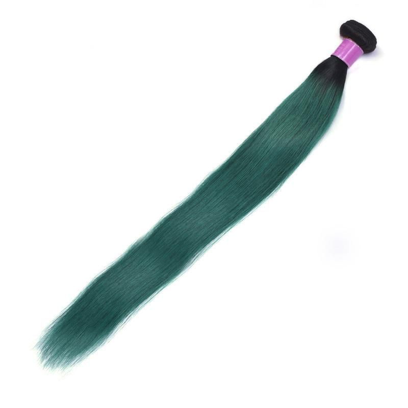 Ombre Weave Bundles Hair 10-30 Inch Straight Bundles Brazilian Hair 100% Human Hair Bundles Virgin Hair Extension