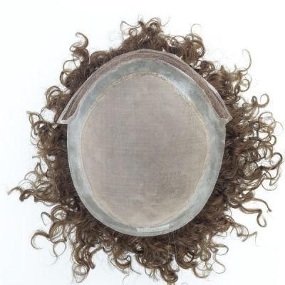 Fine Mono with Clear PU Around Lace Front Human Hair Wig
