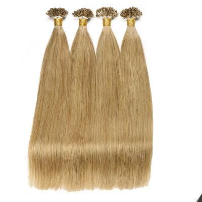Double Drawn 12A Virgin Unprocessed Hair U Tip Hair Extension #12