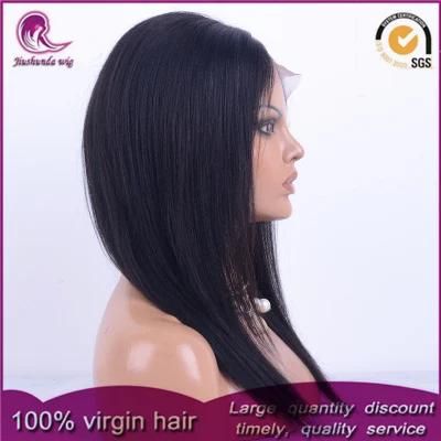 Yaki Straight Lace Front Wig Brazilian Remy Human Hair