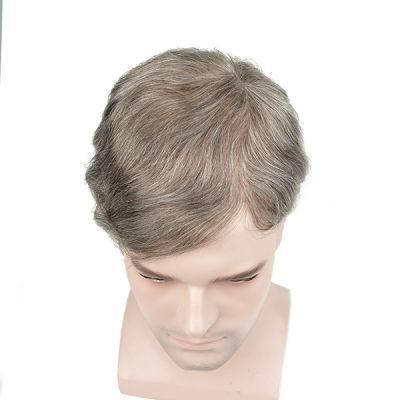 Injected Lace with Injected Skin Parting Realistic Natural Hair Toupee