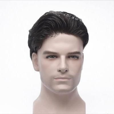 Fine Mono with PU Extra Durable Men&prime;s Wig