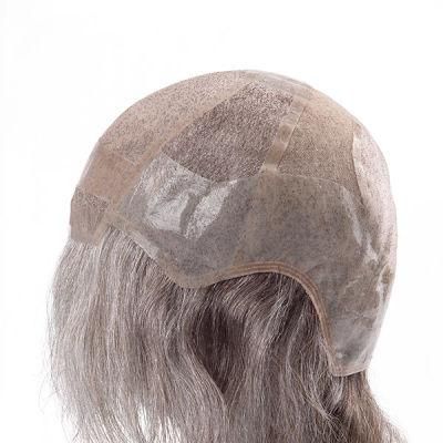 Easy Wear Comfortable Men&prime;s Toupee High Quality Wig