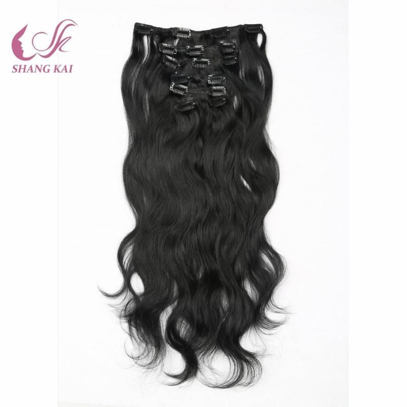 Human Hair Extension Virgin Hair Clip Hair Extension