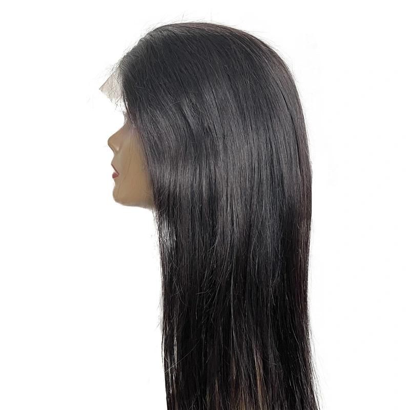 China Wholesale Straight Brazilian Human Hair 4*4 Lace Wigs for Black Women